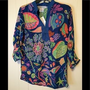 Gretchen Scott blouse NWT